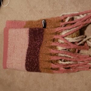 Express Blanket Scarf Pink Neutrals